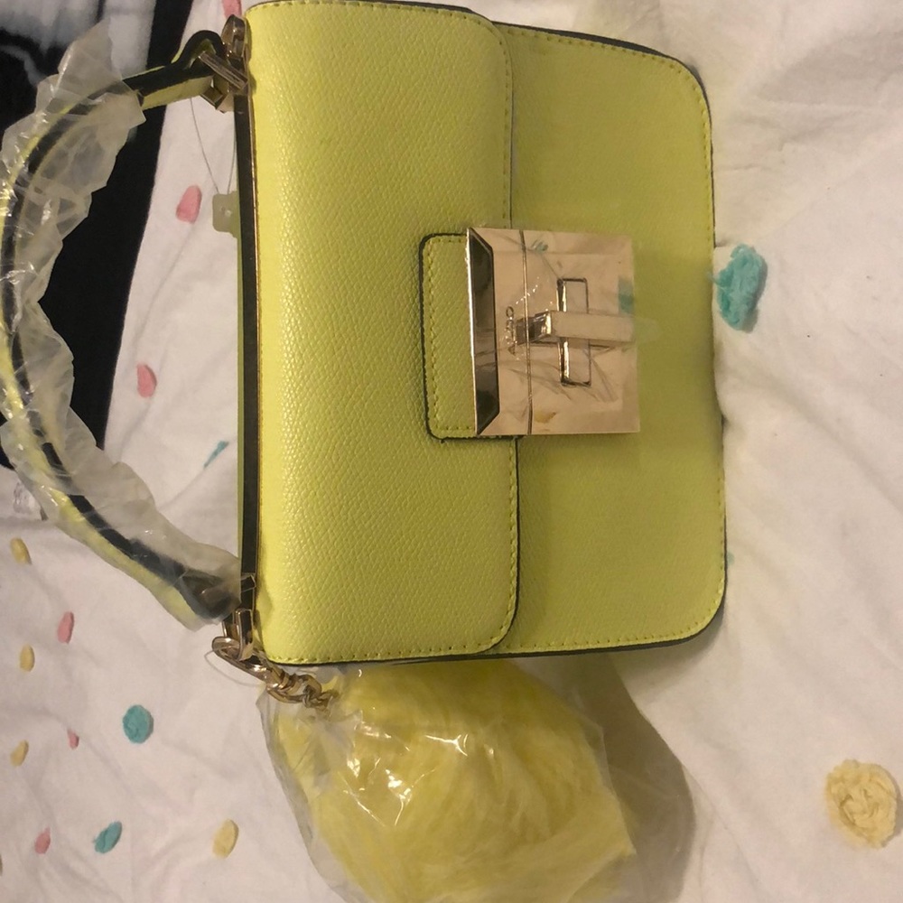 Aldo Neon Yellow Bag